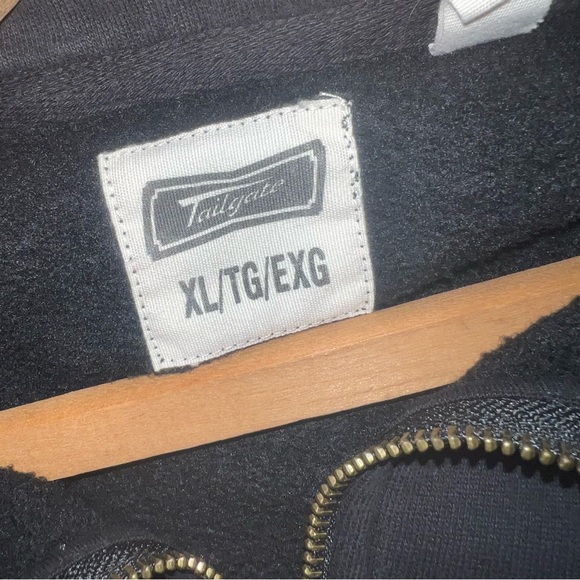 Tailgate Clothing Georgia Bulldogs Fleece Quarter Zip Jacket Size EXTRA LARGE - Picture 6 of 9